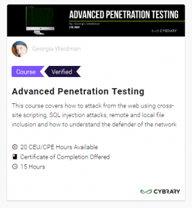 Advanced Pentesting Course