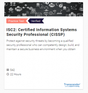 CISSP Practice Exam