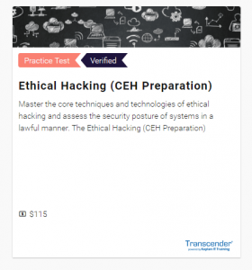 Ethical Hacking Practice Test
