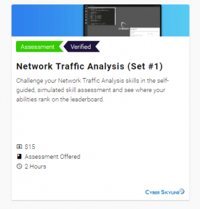 Network Traffic Analysis Skill Assessment