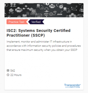 SSCP Practice Test