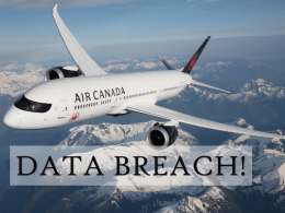 Air Canada Data Breach
