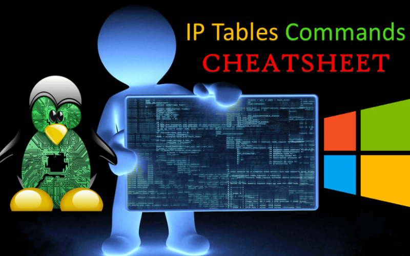 IPtables Commands Cheatsheet