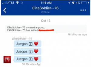 Console messages