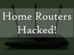Routers Hacked