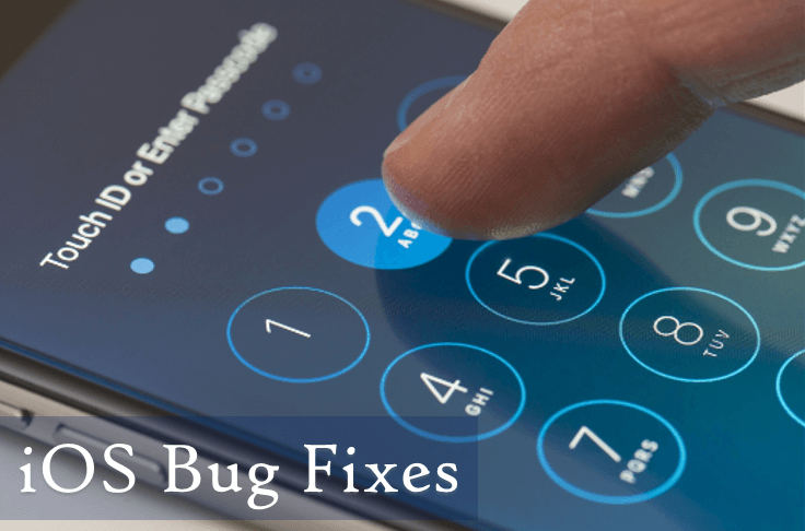 Bug Fixes in iOS Devices