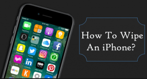 Wipe An iPhone