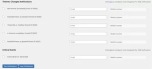 WP Activity Theme Change Notification