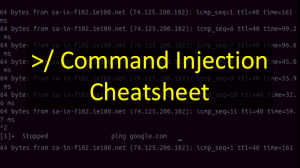 Command Injection Cheatsheet