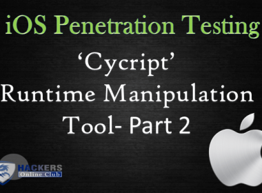 iOS Penetration Testing Part 2