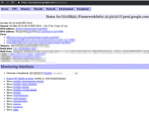 Google Springboard Framework