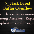 Stack Based Buffer Overflow