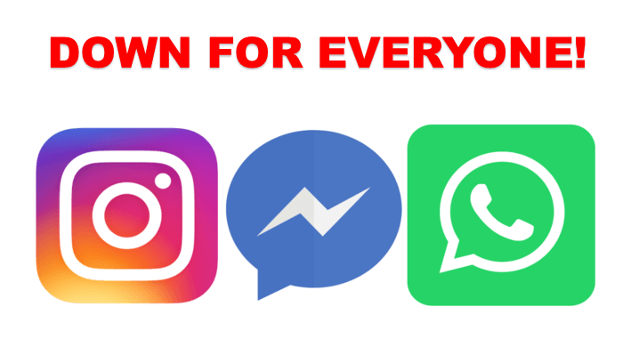 FB WhatsApp and Instagram Down