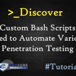 Discover - Automate Penetration Testing