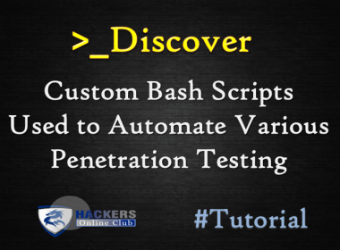Discover - Automate Penetration Testing