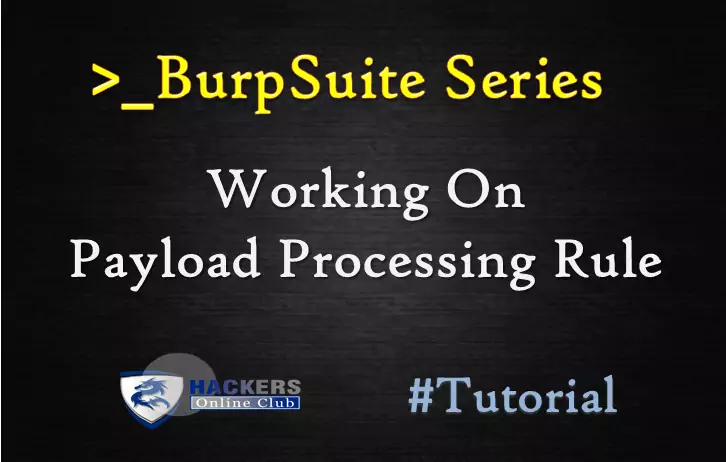 Burpsuite Payload Processing Rule