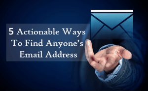 Find Anyone Email Address
