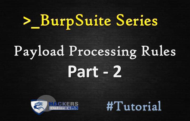 Burpsuite Payload Processing Rule Part-2