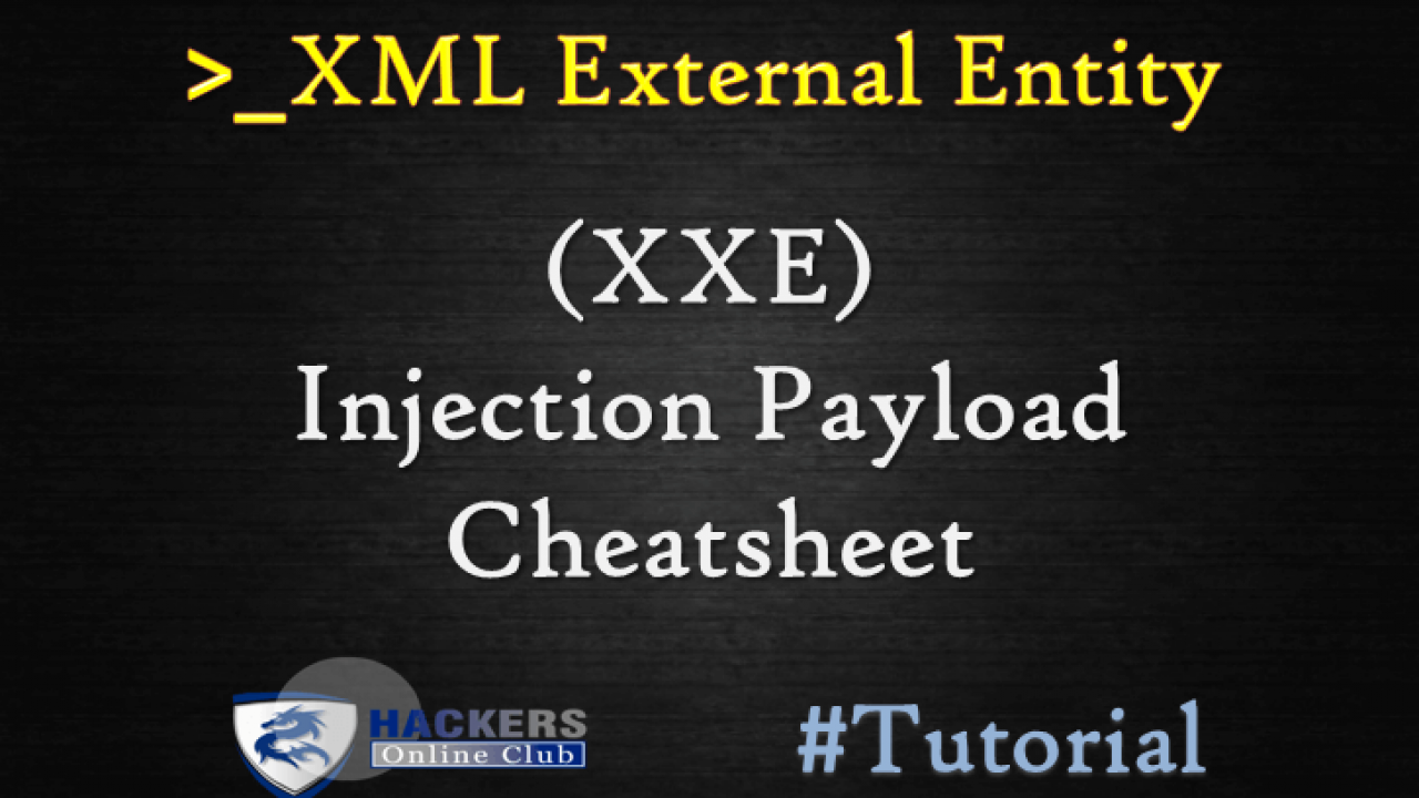 Xxe Cheat Sheet
