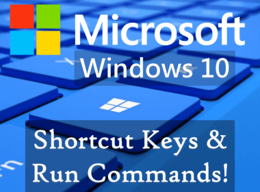 Microsoft Windows 10 Shortcut Keys