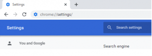 Chrome Settings