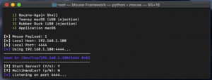 Mouse Framework Application