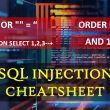 SQL Injection Cheatsheet