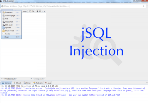 jSQL Injection