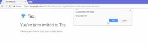 xss on tez site