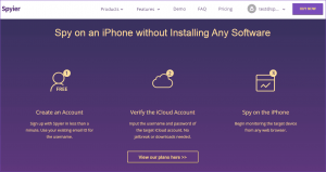 spy on iphone with spyier