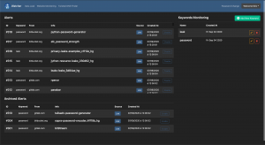 Watcher-keywords-detection