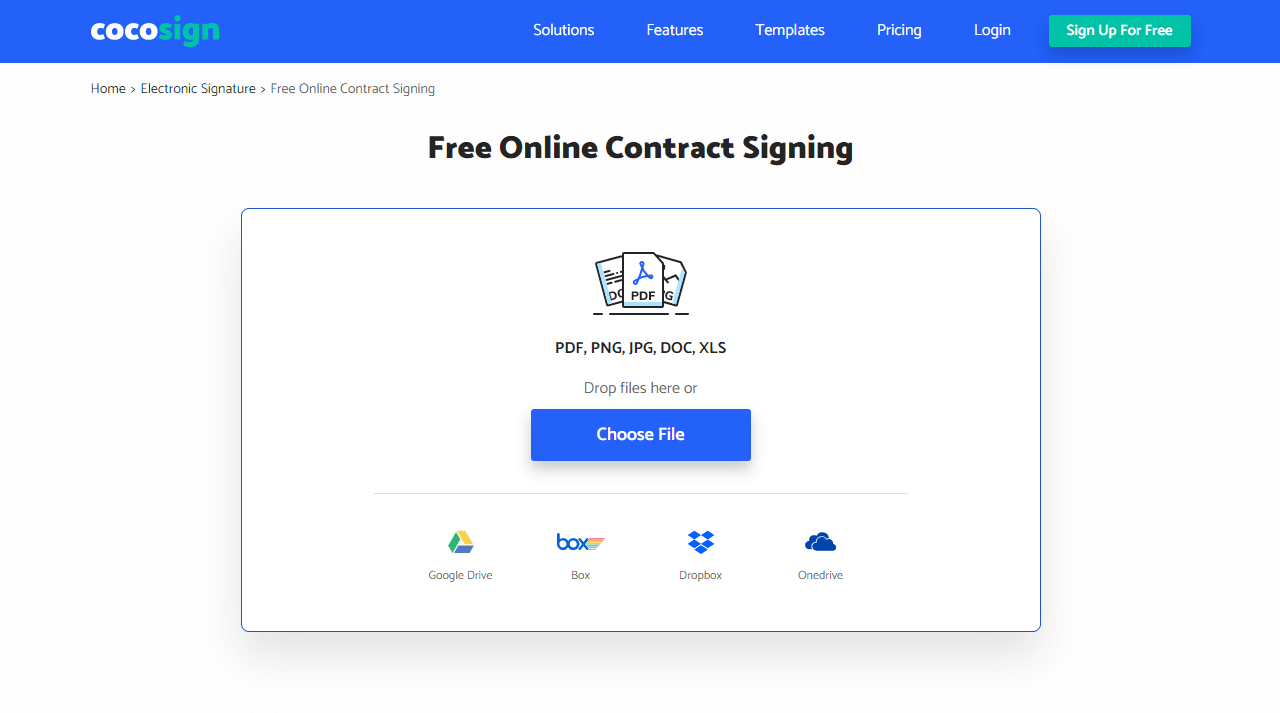 cocosign online-contract-signing