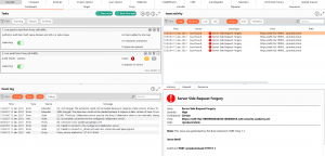 SSRF Testing In Burp logs