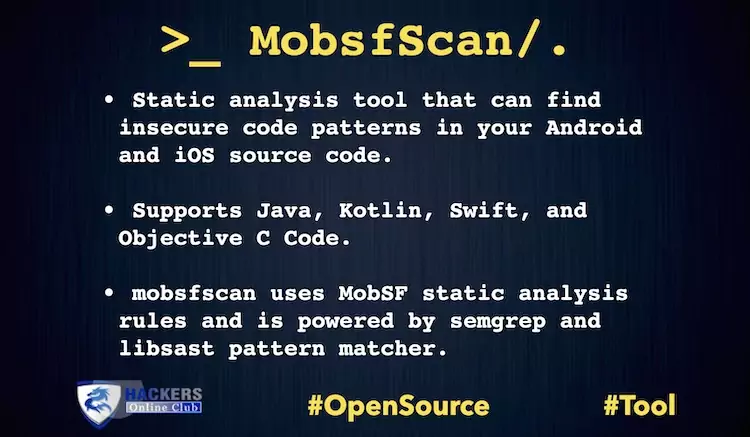 MobSF Scan