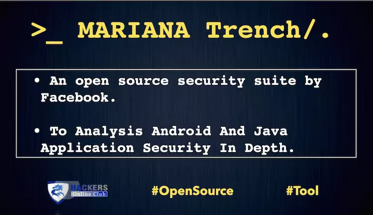 Mariana Trench Application Security Suite