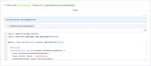 trace source