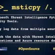 Microsoft Threat Intelligence msticpy