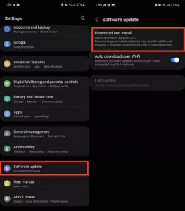 Android Update Download