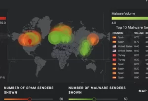 Cisco Talos Cyber Attack Map