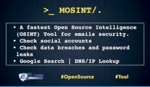 MOSINT EMAIL Intelligence