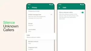 WhatsApp Silence Unknown Callers