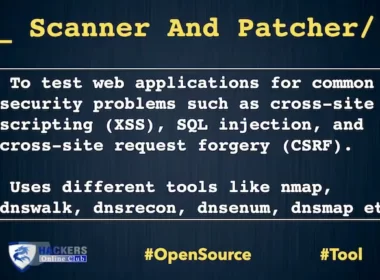 Scanner and Patcher