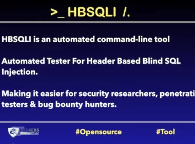 HBSQLI: Automated Tester For Header Based Blind SQL Injection