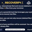 RecoverPy