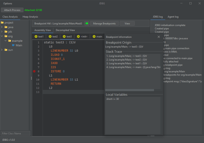 Java Dynamic Reverse Engineering And Debugging Tool