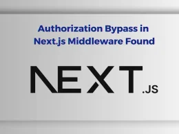 Next JS Middleware Vulnerability