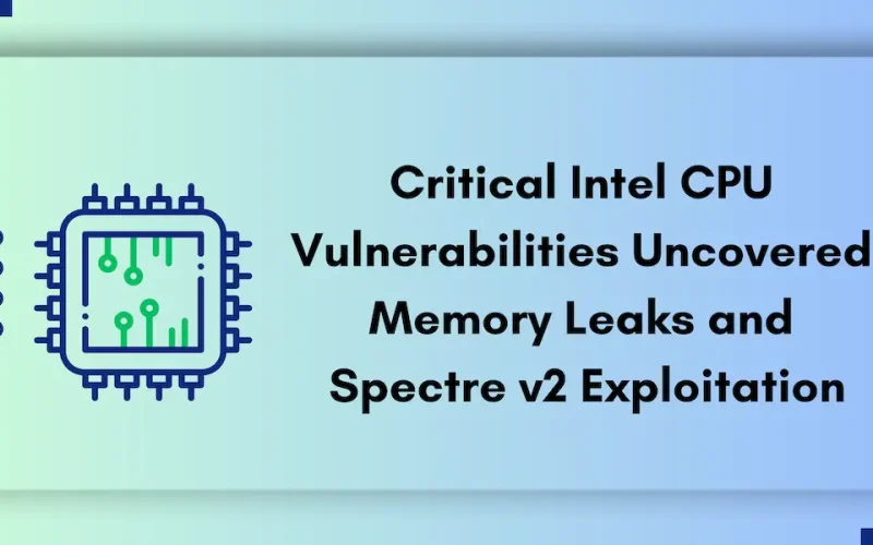 INTEL CPU Vulnerability