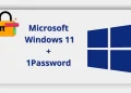 Windows11 + 1Password