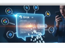 GROK AI Conversation on Google