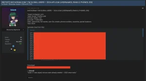 instagram breach leaked